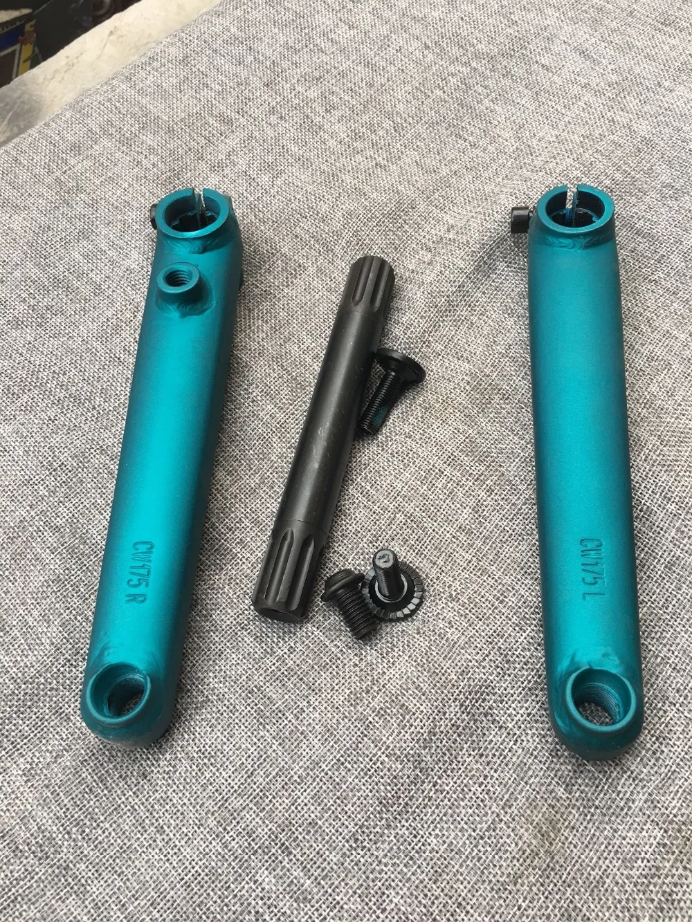 Mirraco тиски BMX 3-pc Кривошип 19 мм полые хромированные 8 Splines шпинделя 175 RHD совместимый
