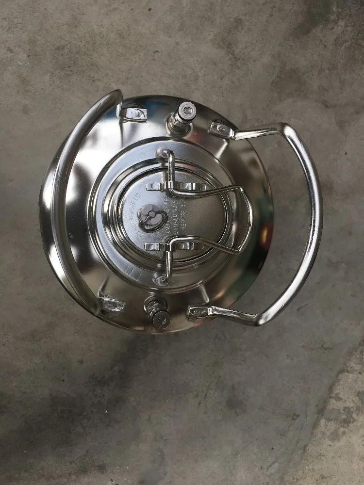 10L Stainless steel Ball Lock Cornelius Style Beer Keg With Newest and High Quality Metal Handles | Дом и сад