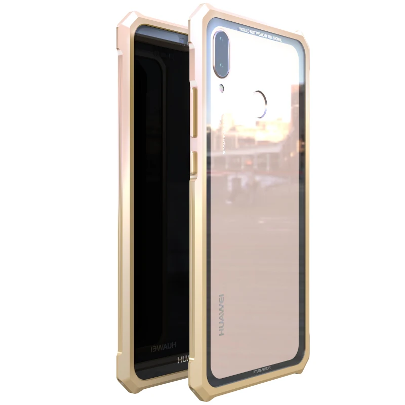Оригинальный LUPHIE чехол для телефона HUAWEI P20/P20 Pro/P20 Lite металла Алюминий рамка + 9 H