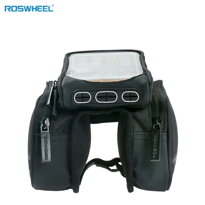 Сумка для смартфона ROSWHEEL с большим сенсорным экраном 5 7 дюйма|roswheel bicycle|cycle pannierroad