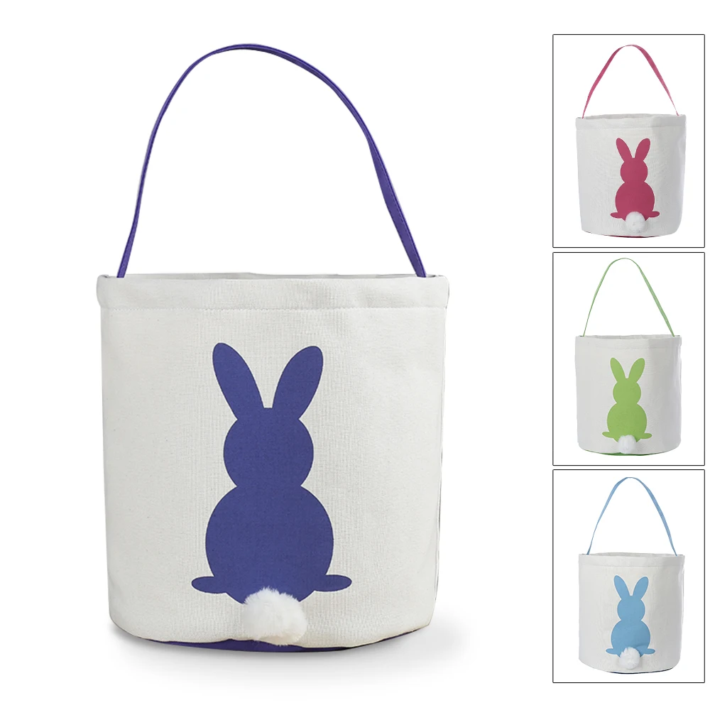 1 шт. Холщовая Сумка с пасхальными заячьими ушками дизайнерские сумки подарок для
