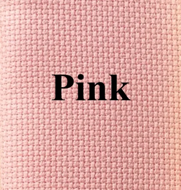 Pink Oneroom, много цветов, АИДА, 14ct, светильник, желтый, синий, черный, льняной, вышивка крестиком, ткань, холст, сделай сам, ручная работа, рукоделие, шитье, ремесло - Цвет: Pink