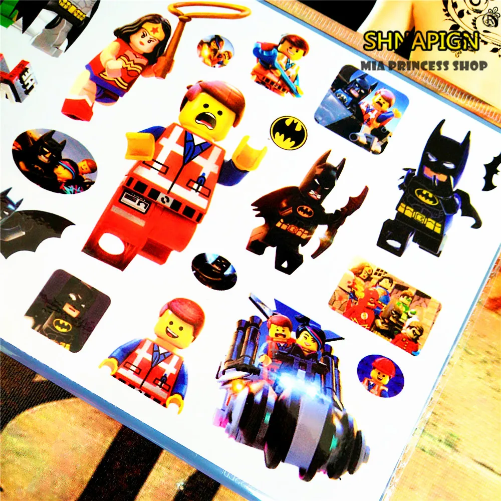 SHNAPIGN Batmen игрушка Робин детская временная татуировка боди-арт флеш-тату наклейка s 17*10 см водостойкая хна тату стикерская наклейка