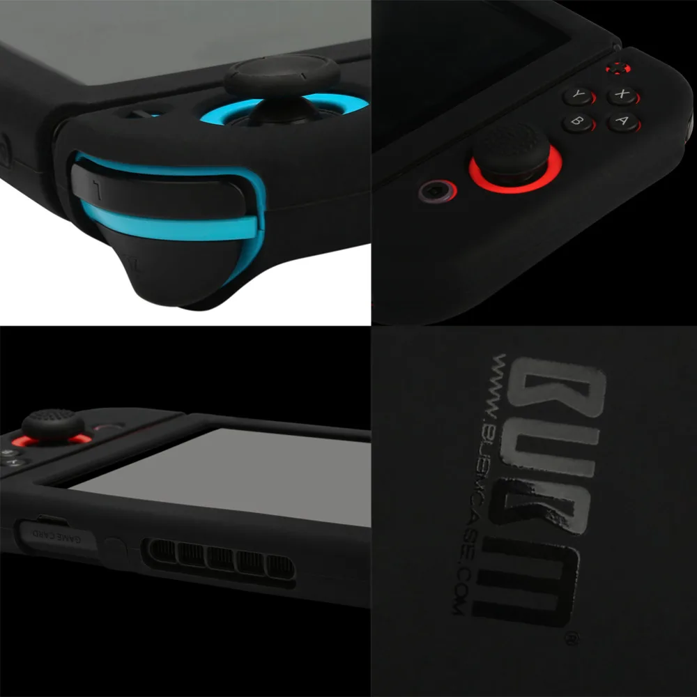 Мягкий силиконовый защитный чехол BUBM/Seperate Body Case/Grip Cover для nintendo Switch NS Console с