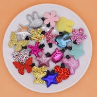 60pcslot pet crown butterfly shining stars hairpin dog cat hair clips pet grooming supplies hair accessories