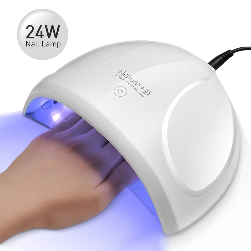 Modelones 24 шт./лот Вт УФ лампа для лечения Ногтей Гель-лак набор станков длительного