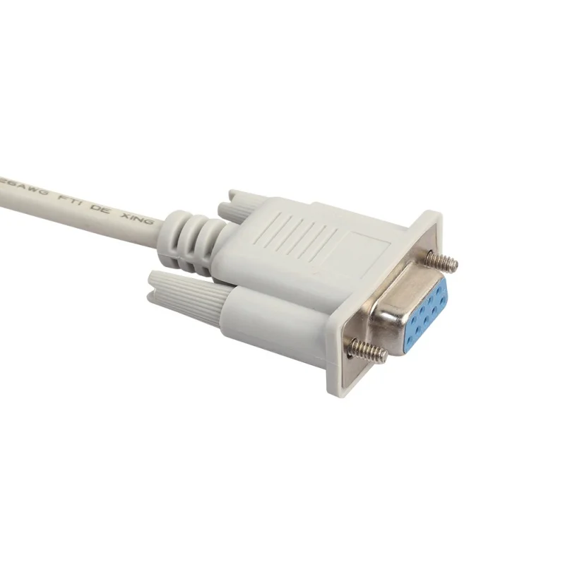 Новый 1 5 м/3 м/5 м Серийный RS232 9 Pin гнездовой к гнезду DB9 контактный кабельный
