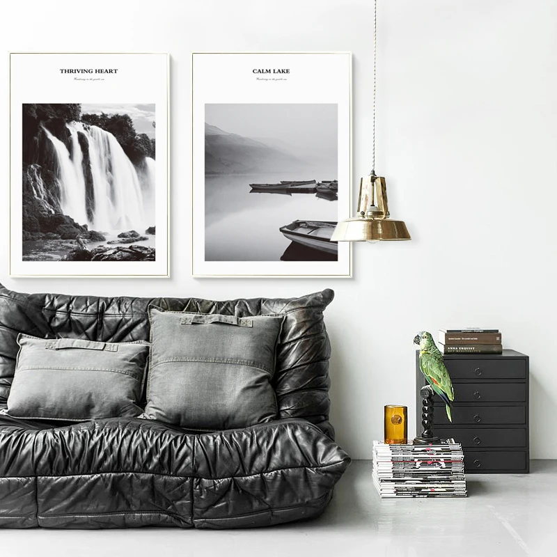 Постеры и принты Картина на холсте Настенная картина для гостиной Скандинавское