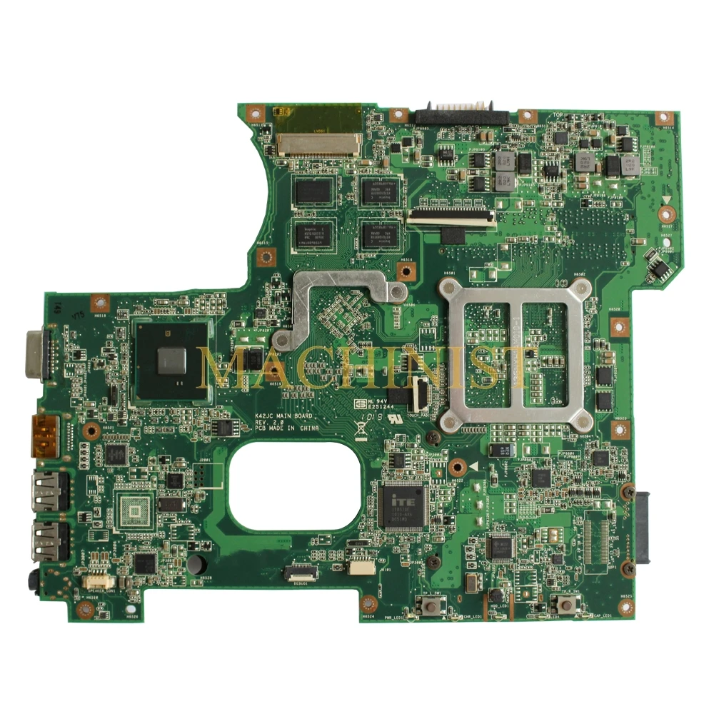 K42JC материнская плата REV2.0 GT310M 1 Гб 8 шт. для ASUS A42J K42J ноутбука 100% протестированная