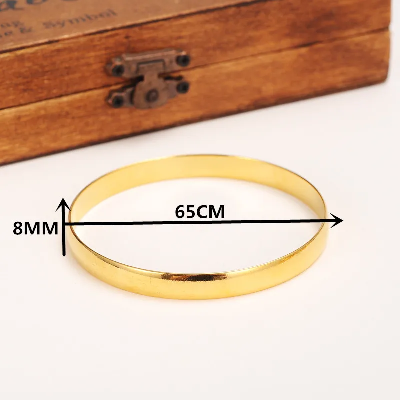 Новинка женский браслет из двух предметов ширина 65 мм 8 золотистый свадебный