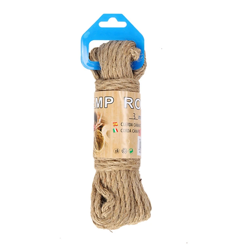 49 2 футов деревенская из натурального джута лента мешковины 3 мм пеньковая твист