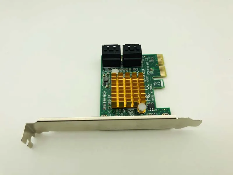 Добавить на карты контроллер sata 3/адаптер pci e 3 express к мультипликатор sata3 e/PCIE X2 4