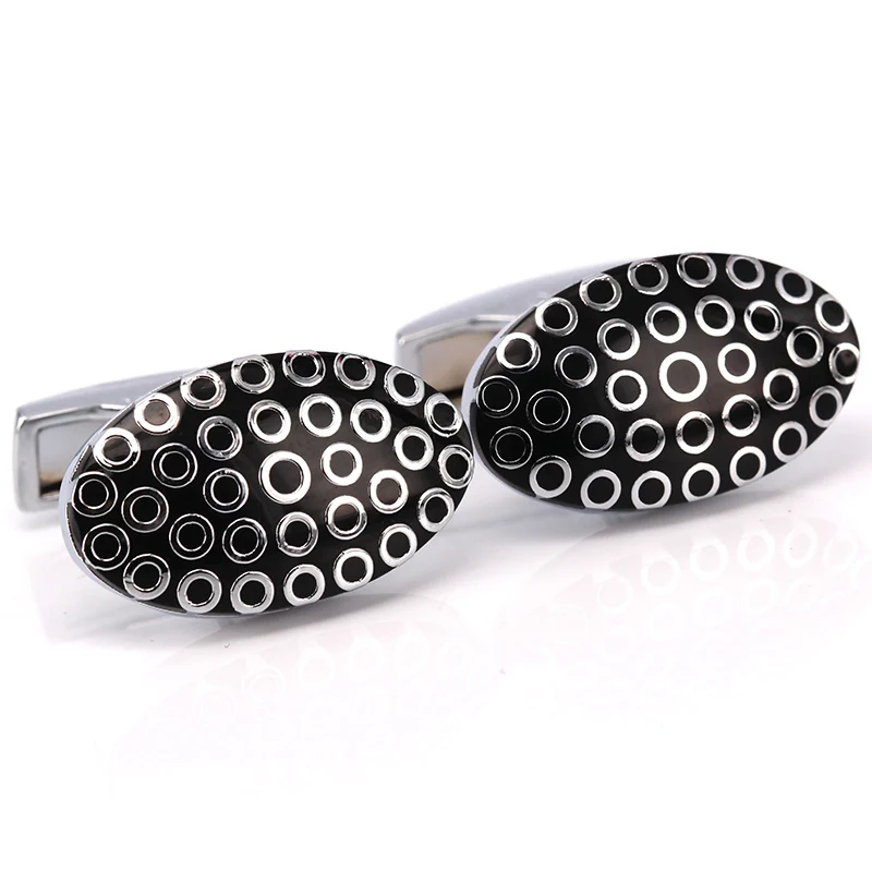 3 пар/лот черная футболка с пузырьками запонки для мужчин дизайнерский бренд