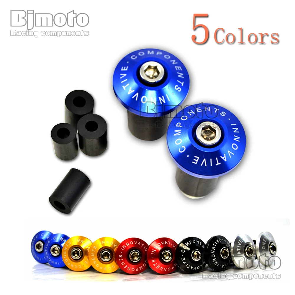 

2pcs Motorcycle CNC Handlebar Grips Bar Ends Slider for Dirt Bike Motorbike Handlebars Gear Balanced Plug Handle Bar Sliders