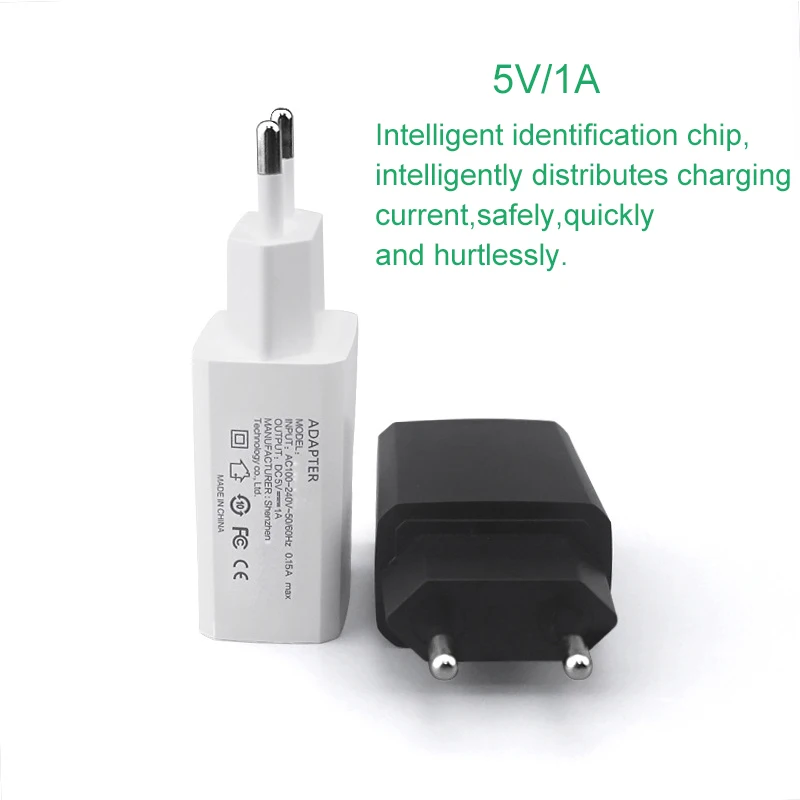 Зарядное устройство M. uruoi EU 5 V/1A USB AC для путешествий настенный адаптер питания