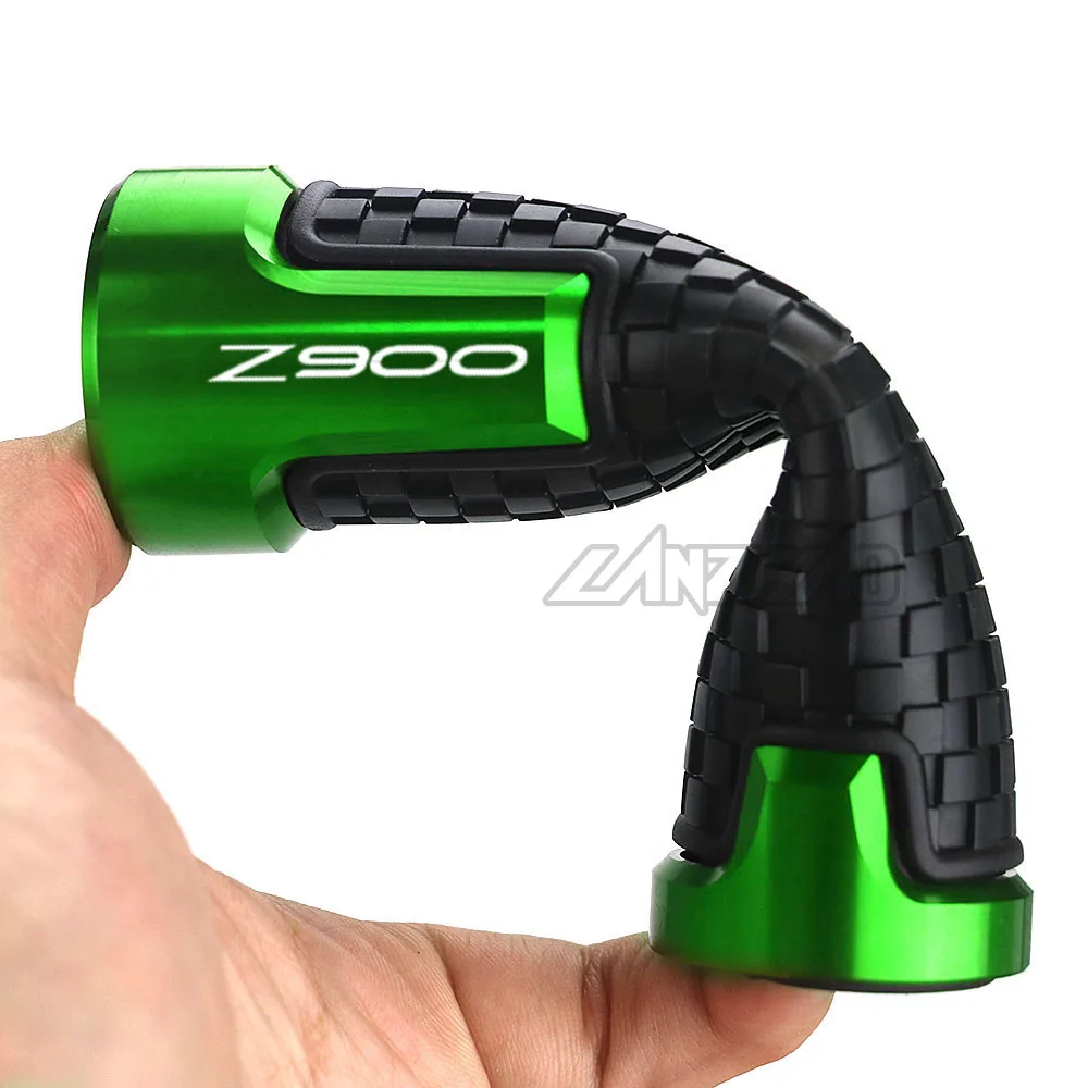 Рукоятка для мотоцикла 7/8 &quot 22 мм CNC алюминиевый резиновый гелевый Ручка Kawasaki Z900