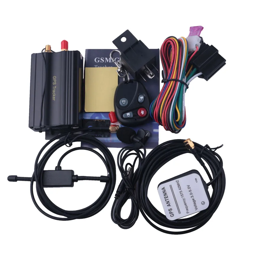 Автомобильный Gps трекер TK103B в реальном времени GPS GSM GPRS SMS Отслеживающие