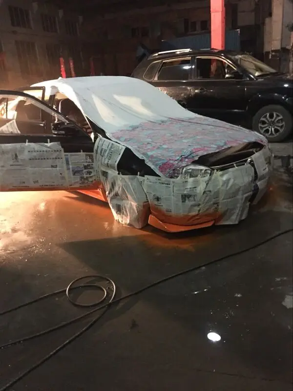 GT86 BRZ Универсальный Матовый Черный FRP Боковой бампер разветвитель для губ фартук