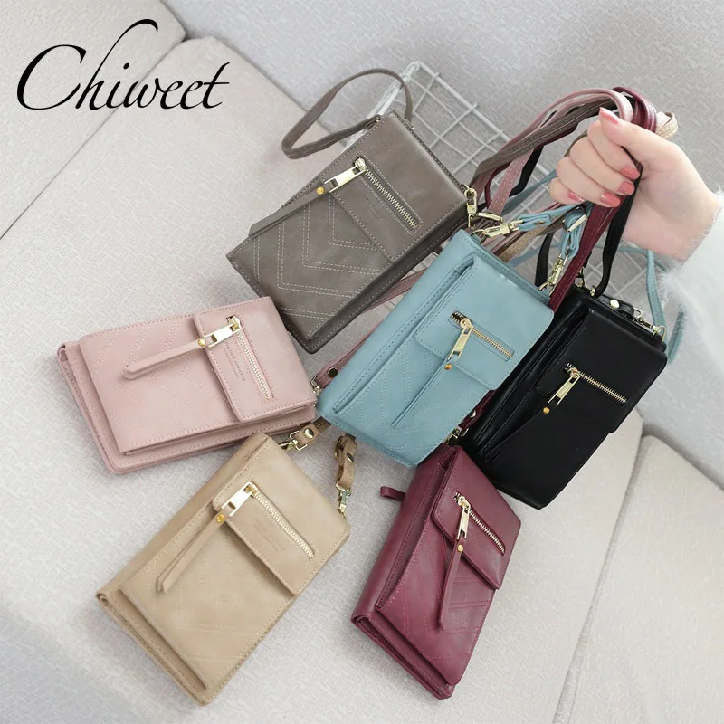 Женский Длинный кошелек тонкий роскошный брендовый клатч женские кошельки сумки