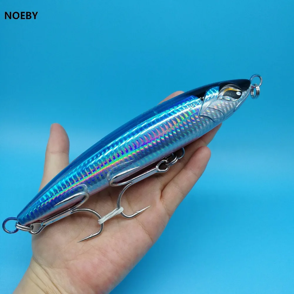 Новая приманка NOEBY 1 шт. карандаш для ловли рыбы в верхней части воды 86 г/190 мм 7