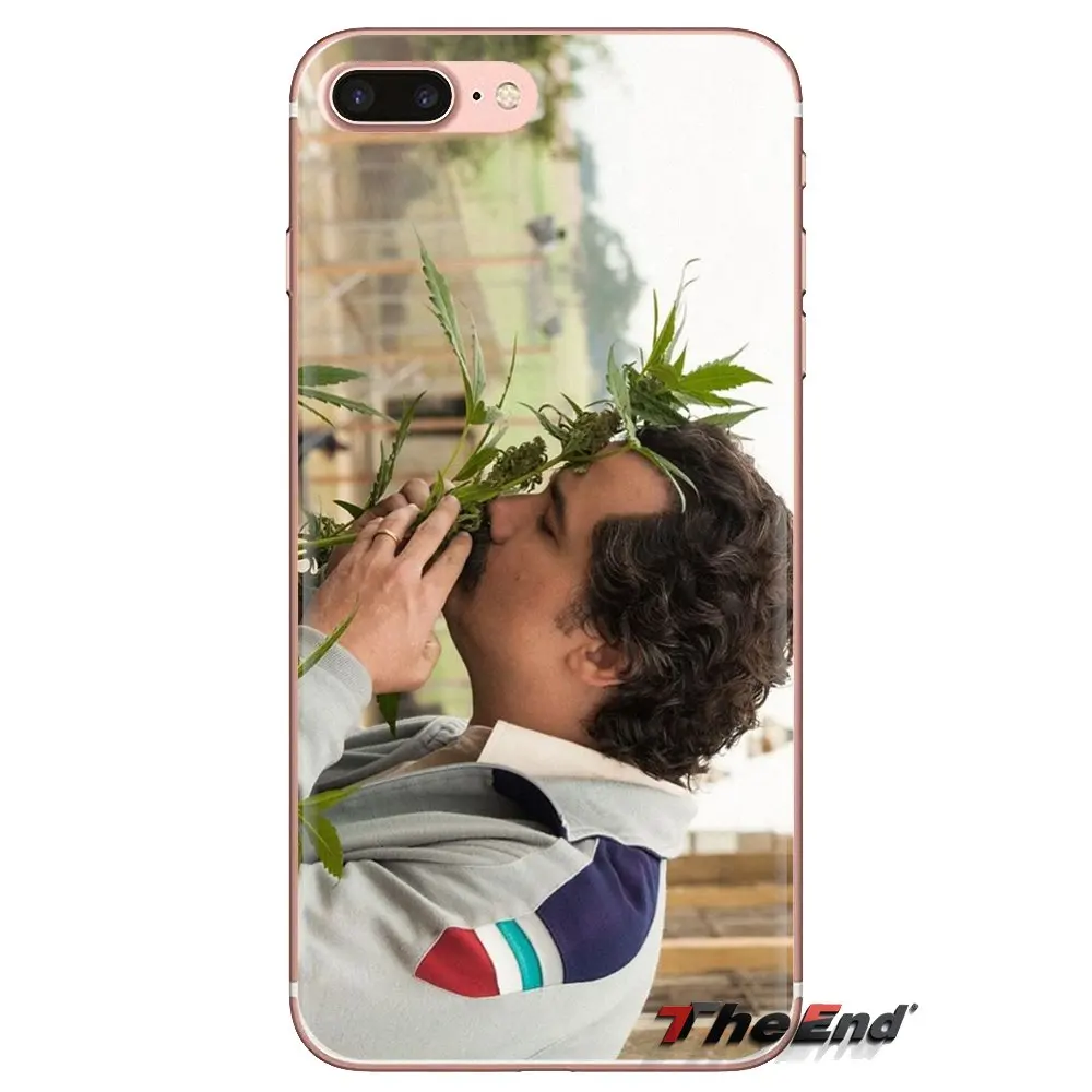 For Xiaomi Mi3 Samsung A10 A30 A40 A50 A60 A70 Galaxy S2 Note 2 Grand Core Prime Soft Transparent Shell Covers Pablo Escobar |