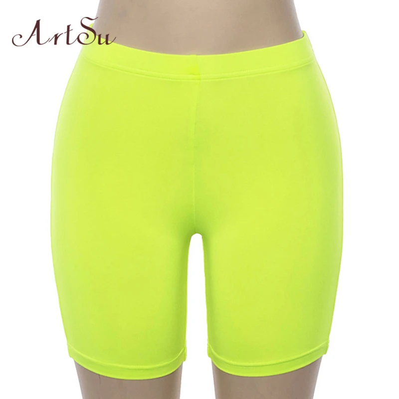 ArtSu Fashion Women Shorts High Waist Slim Short Feminino Sexy Outdoor Club Party Elastic Pants Female New ASSH40043 | Женская одежда