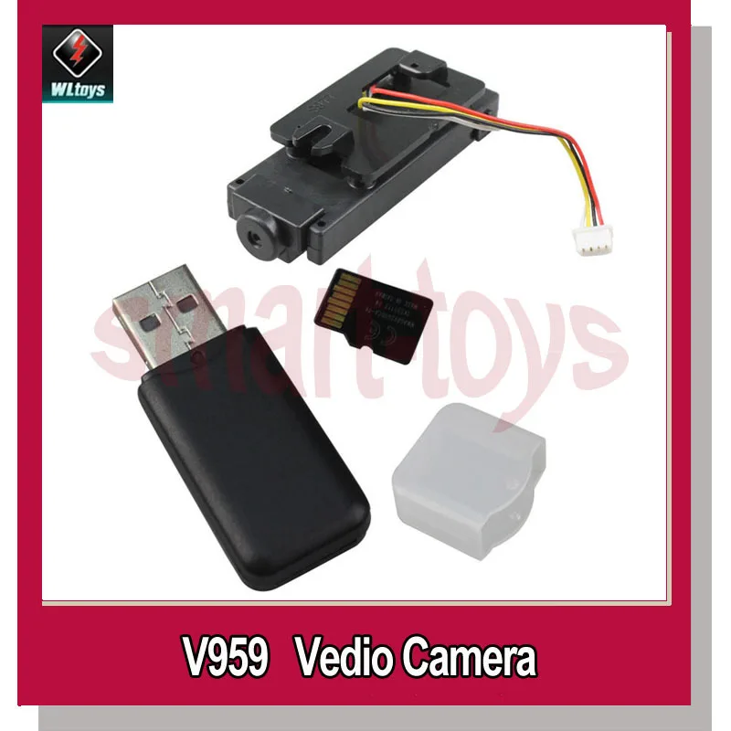 V959 16 видеокамера для wltoys V222 V262 V333 V323 V912 RC Квадрокоптер запасные части|camera rail|camera