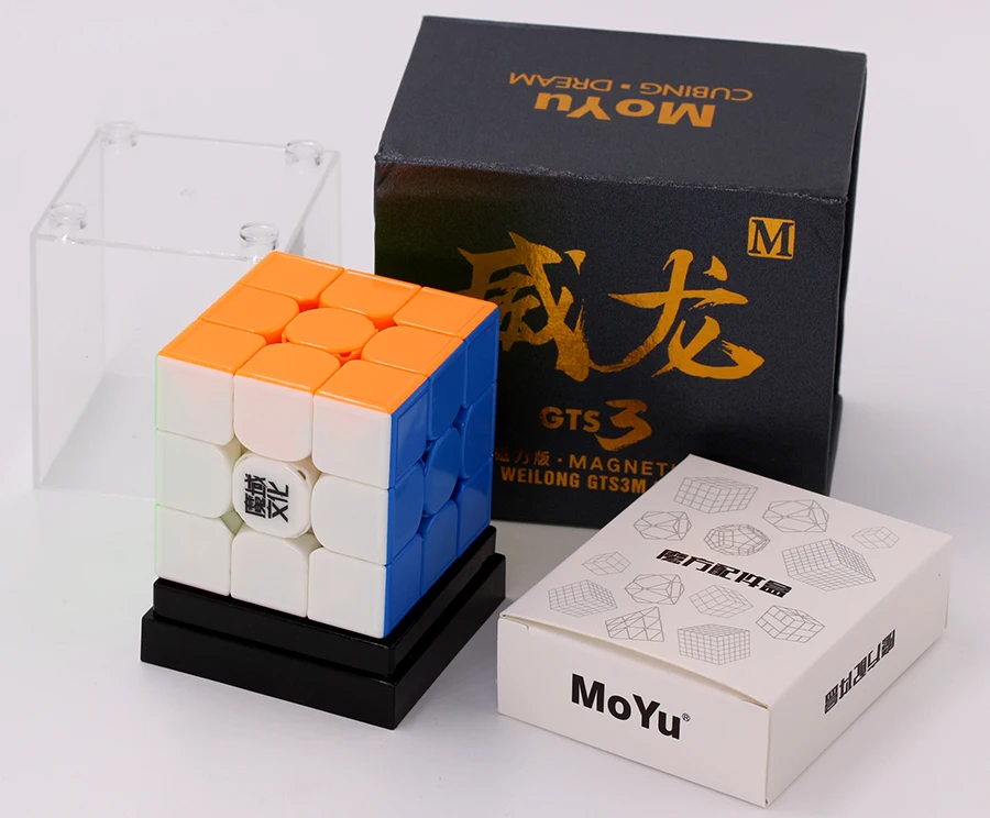 WeiLong GTS V3 M Clr Магический куб головоломка MoYu WeiLong WR M Магнитный 3x3x3 333 Чемпион соревнования профессиональная скорость обучающий твист куб игра игрушки - Цвет: WeiLong GTS V3 M Clr