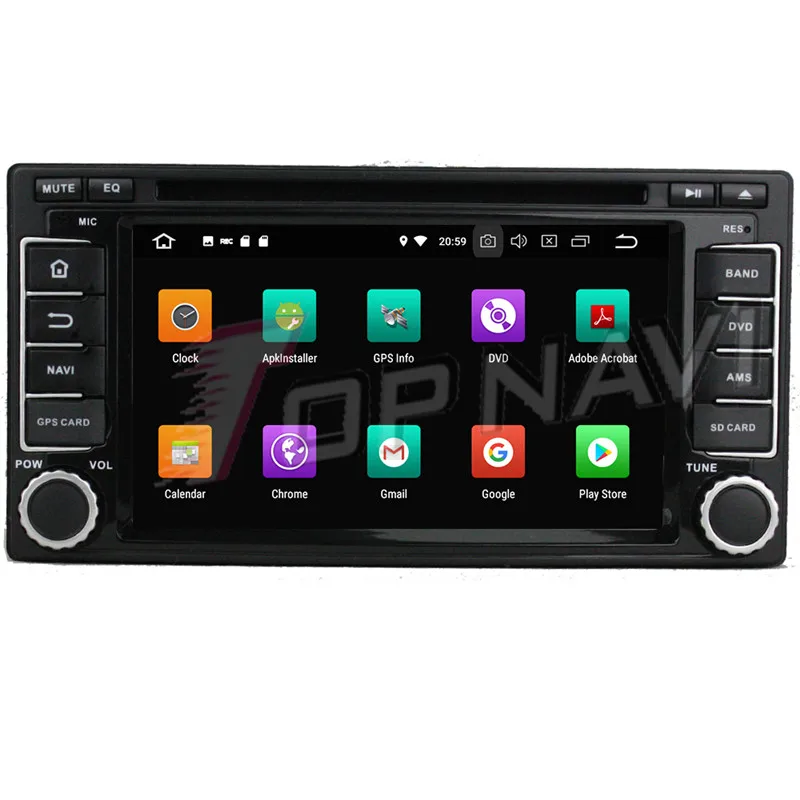TOPNAVI Android 9 0 автомобильный медиа-центр DVD Авто плеер для Subaru Forester Impreza 2008 2009 2010 2011