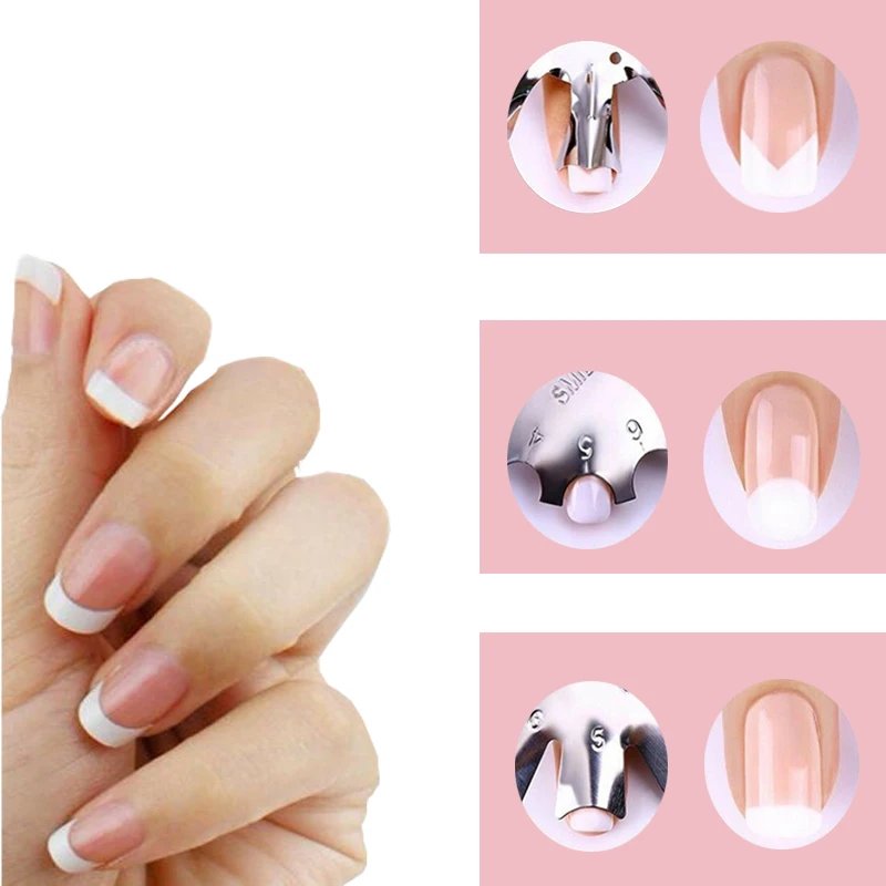 

Инструмент для маникюра, трафарет для обработки краев ногтей, многоразмерный инструмент для дизайна ногтей