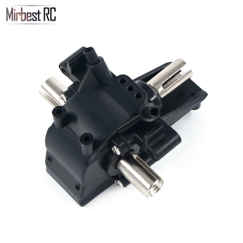 Mirbest RC diy запчасти для Wltoys 12428 части 12423 RC части автомобиля металлический редуктор дифференциальная передняя волна коробка 12428 аксессуары для обновления - Color: Metal front wave box