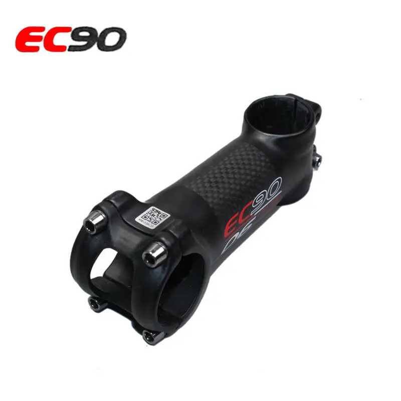 EC90 6/17 градусов MTB дорожный велосипед стержень 60-120 мм 1-1/" насадка-расширитель для гарнитуры верхняя крышка руля велосипеда регулируемые Рули велосипеда