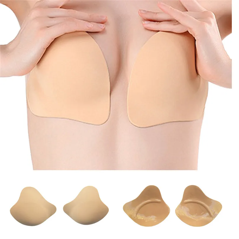 New Women Breast Lift Tape Wireless Reusable Invisible Push Up Bra Strapless Stick On Without Straps Wire Silicone J30 | Женская одежда