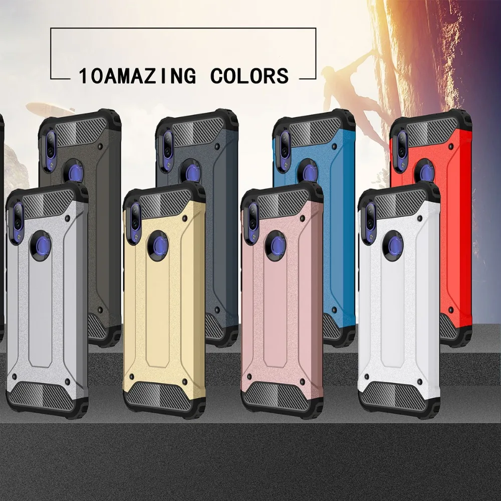 Для xiaomi redmi note7 note6pro ntoe5 note4/4x Armour спортивный чехол для телефона 6 6A мягкий