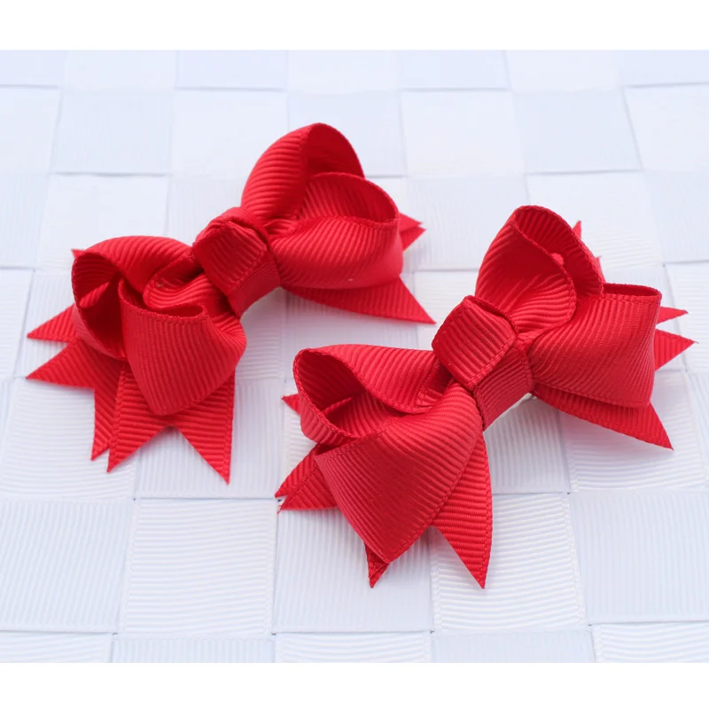 Детские однотонные заколки для волос 2 шт./лот заколки-невидимки девочек