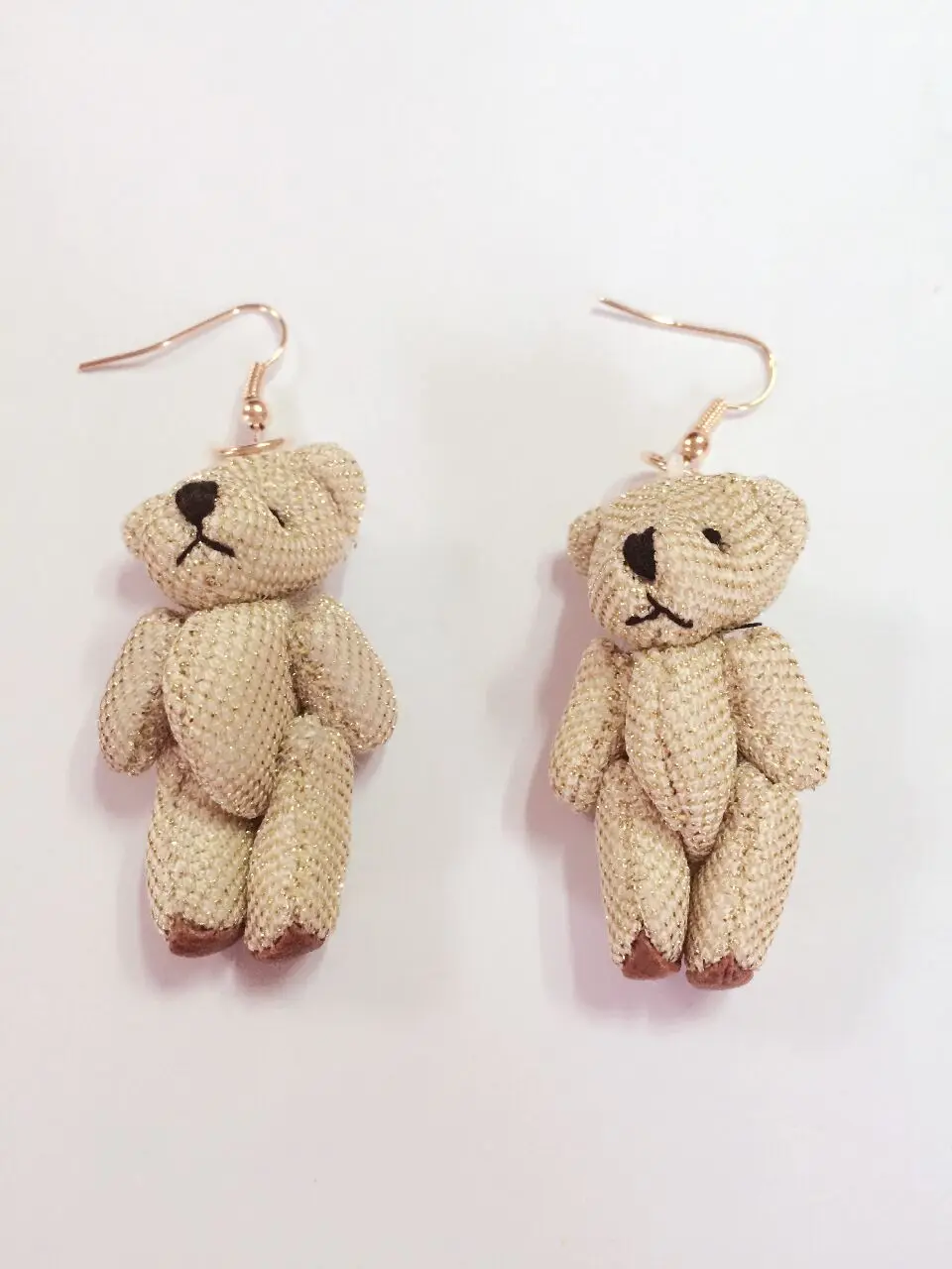 Дешевые серьги в виде медведя модные украшения милый новый дизайн