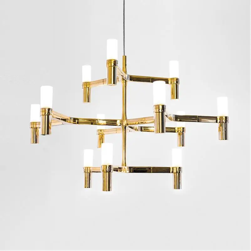 Пост современный светодиодный люстры Корона основных дизайн Дуплекс вилла