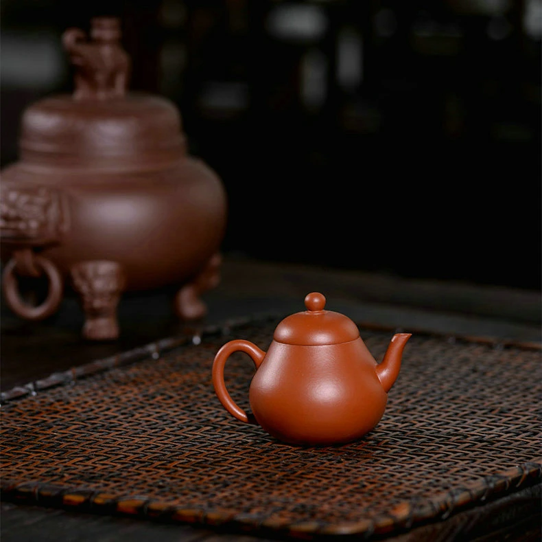 "King tea Mall" Yixing tea pot "Li Xing"(в форме груши) ZhuNi Mud 110CC, для китайское кун-фу чадао, чайные изделия, чайные наборы, чайные инструменты