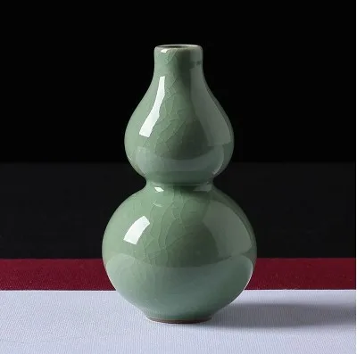 

Креативная ваза Celadon ручной работы индивидуальная модная небольшая Цветочная гидропонная ваза для цветов украшение для дома и офиса ваза д...