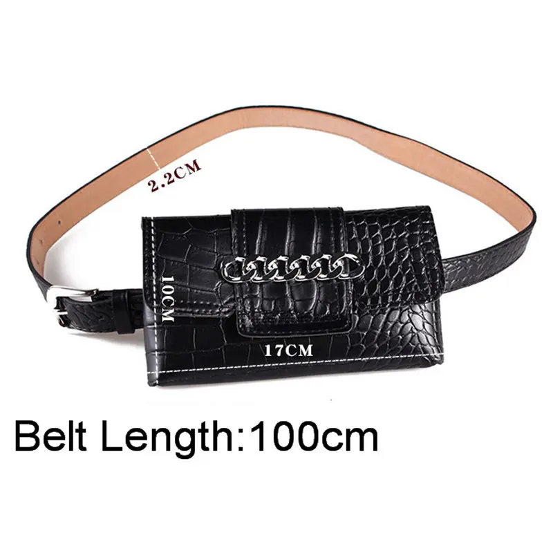 Gradosoo Аллигатор поясная сумка для женщин Модный Змеиный телефон девочек Сумка