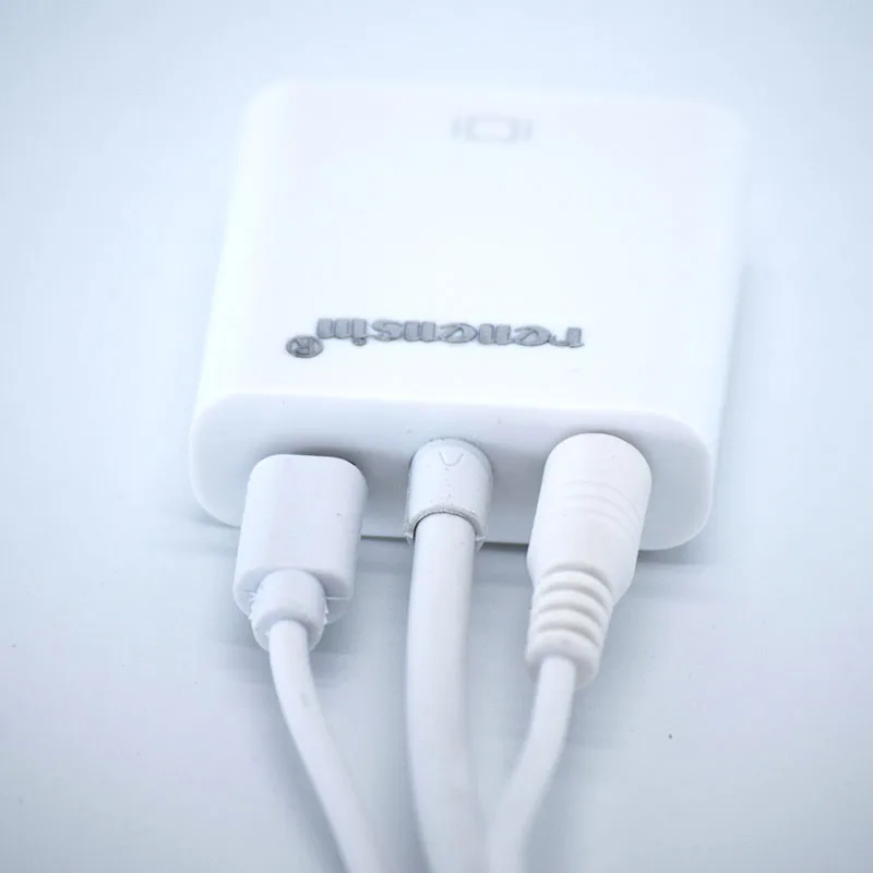 Монитор ТВ мужчин и женщин HDMI к VGA кабель конвертер разъем с аудио usb адаптер питания для PS3 PS4 STB ПК ноутбук планшет
