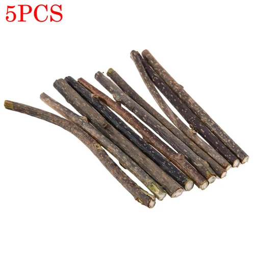 5pcs 10 шт. игрушки для кошек, чистая натуральная кошачья мята, игрушки для домашних животных, жевательные игрушки для кошек, молярная зубная паста, палочка для чистки зубов, палочки для закусок, игрушки для кошек - Цвет: 5pcs
