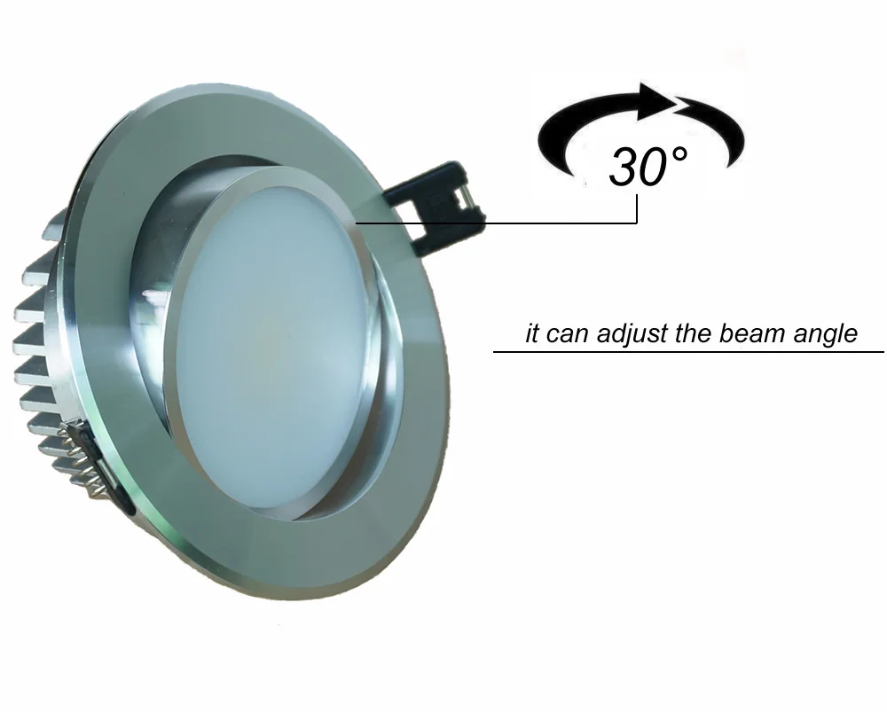 Новое поступление светодиодные светильники Cob с регулируемой яркостью 10 Вт 12