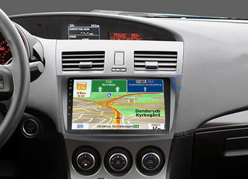 2G + 32G 4G SIM 2 Din Android 9 дюймов Автомобильный мультимедийный без dvd плеера gps для Mazda 3 2010