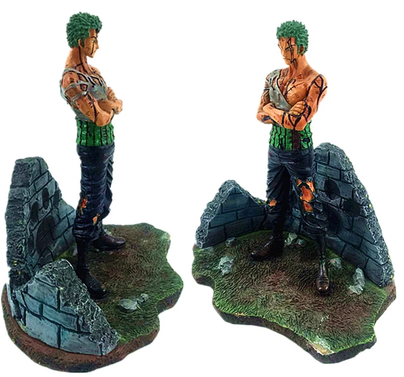 Пре продажа бесплатно EMS аниме один кусок Roronoa Зоро смолы фигурку игрушки brinquedos