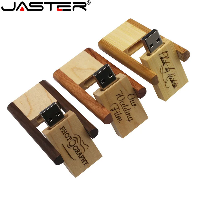JASTER (Бесплатный Пользовательский логотип) 3 цвета внешний флеш накопитель USB 2 0 4