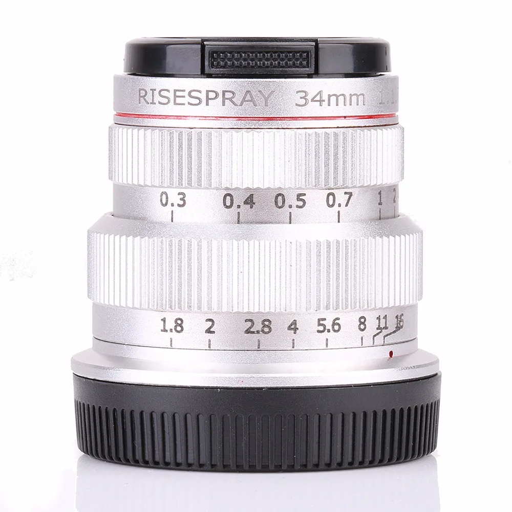34 мм F1.8 APS-C камеры объектив для оlympus Panasonic MTF M4/3 крепление PenF E-M5 EM10 Mark II