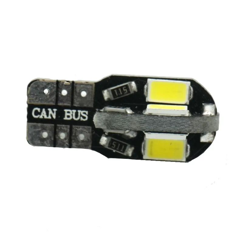 Светодиодная лампа CANBUS T0 8SMD 5630 белая высокой мощности 12 В постоянного тока 10