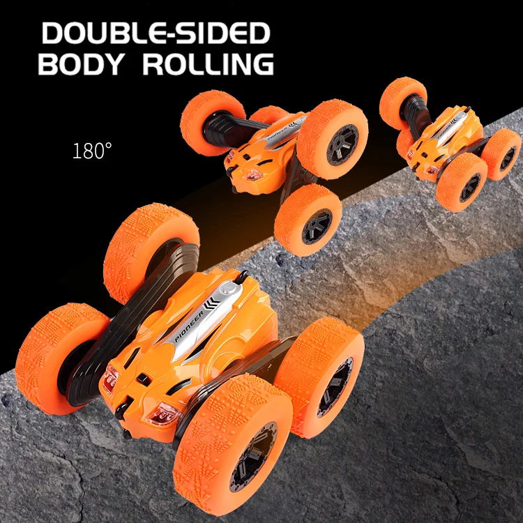 RC автомобиль 2 4G 4CH трюк Дрифт деформации багги Рок Гусеничный ролл 360 градусов