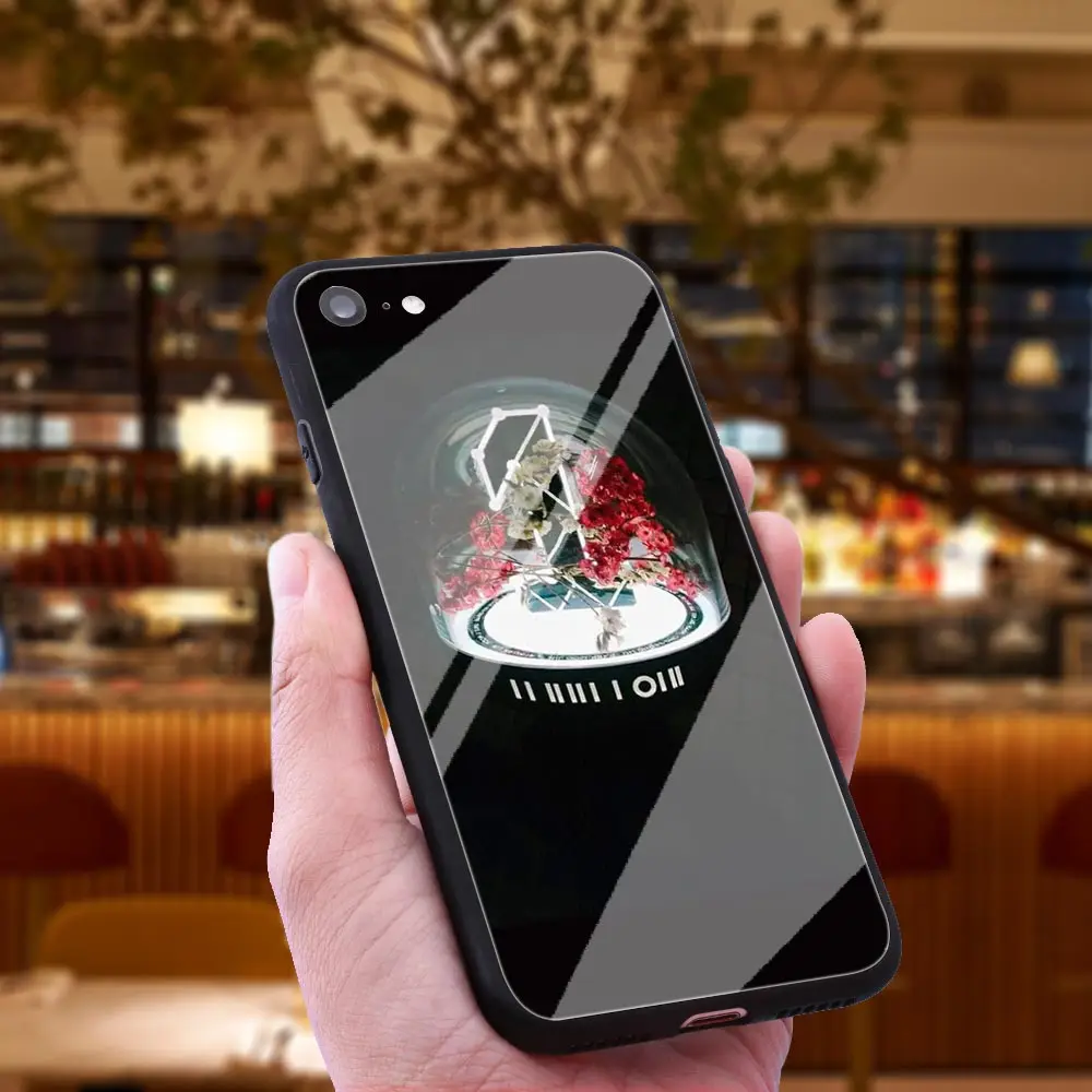 WEBBEDEPP Wanna One K pop Bands чехол из закаленного стекла для телефона Apple iPhone Xr Xs Max X или 10 8 7 6